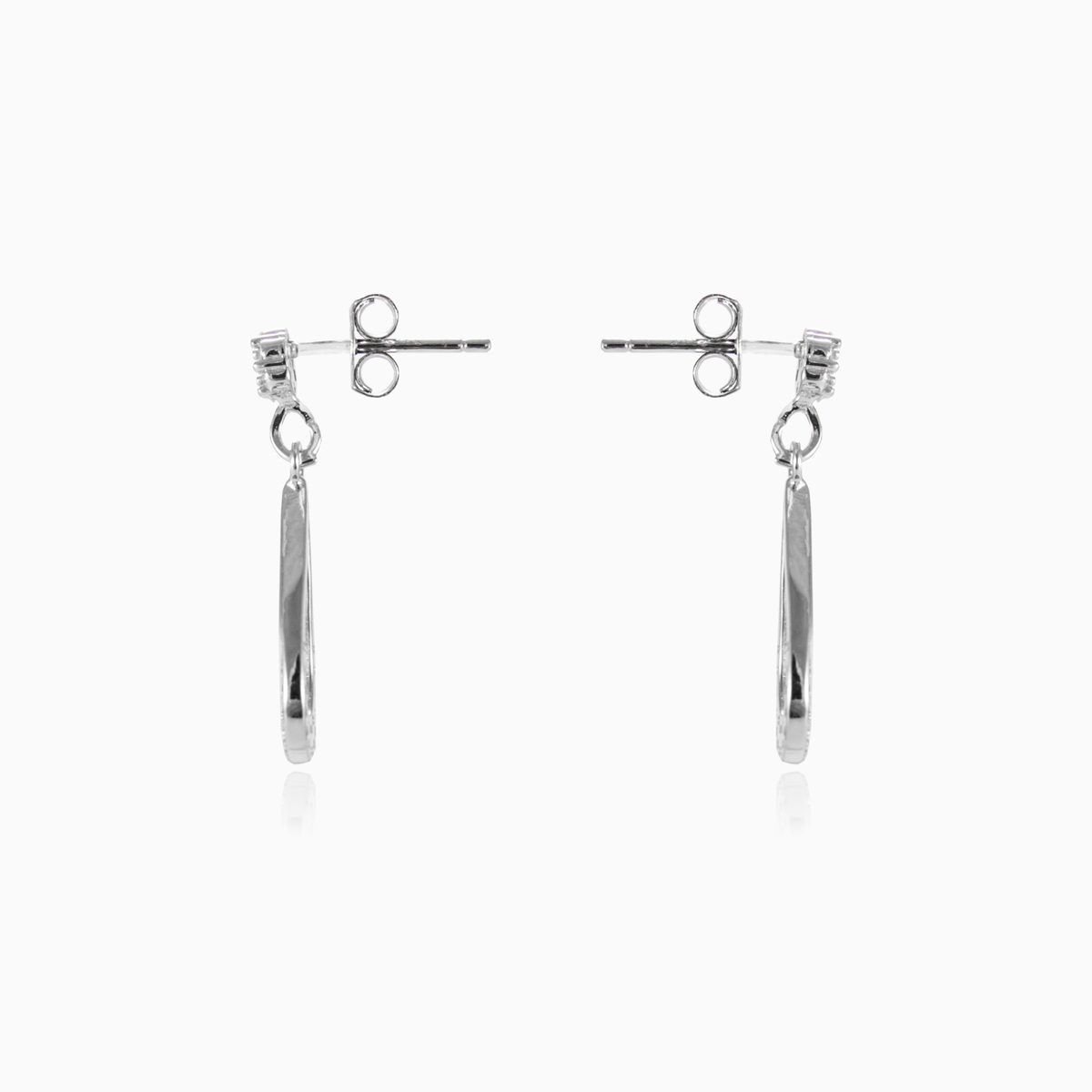 Crystals in circle earrings woman Earrings Shine bright N.2