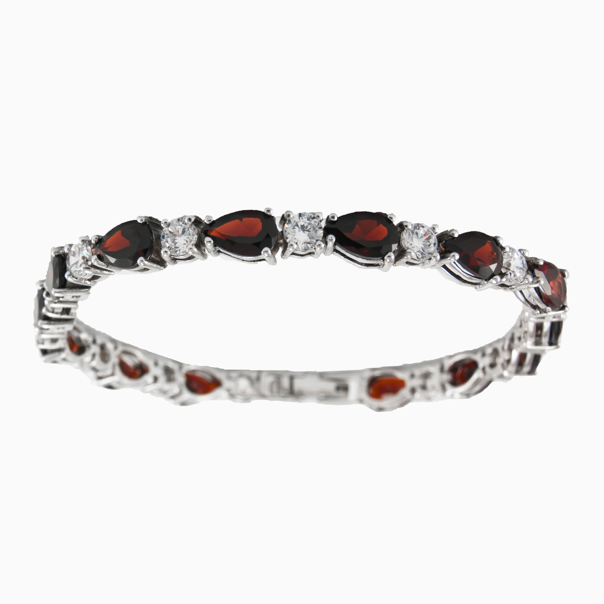 Granatarmband mit Birnenschliff Frauen Armbänder Colorino N.1