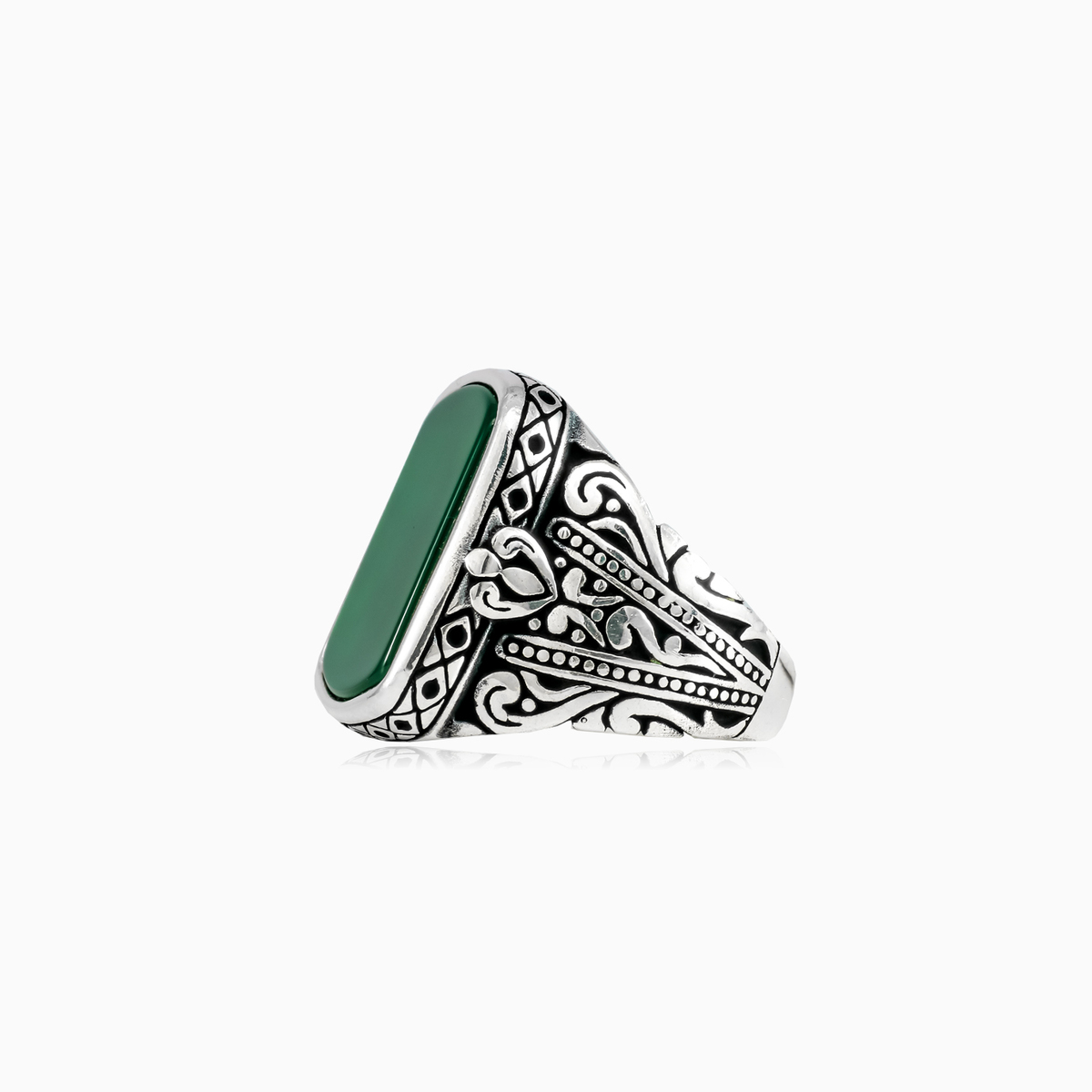 Anillo Bel de jade unisex Anillos Palmyra N.2