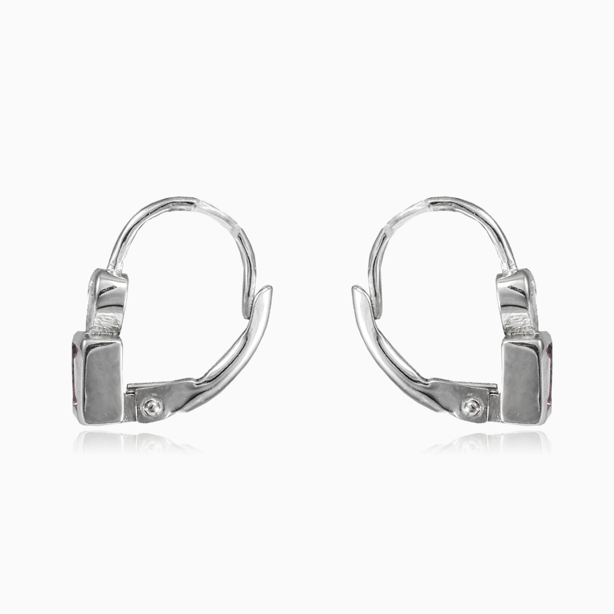 Náušnice s modrým čtvercovým křemenem dámské Náušnice Bambine N.2