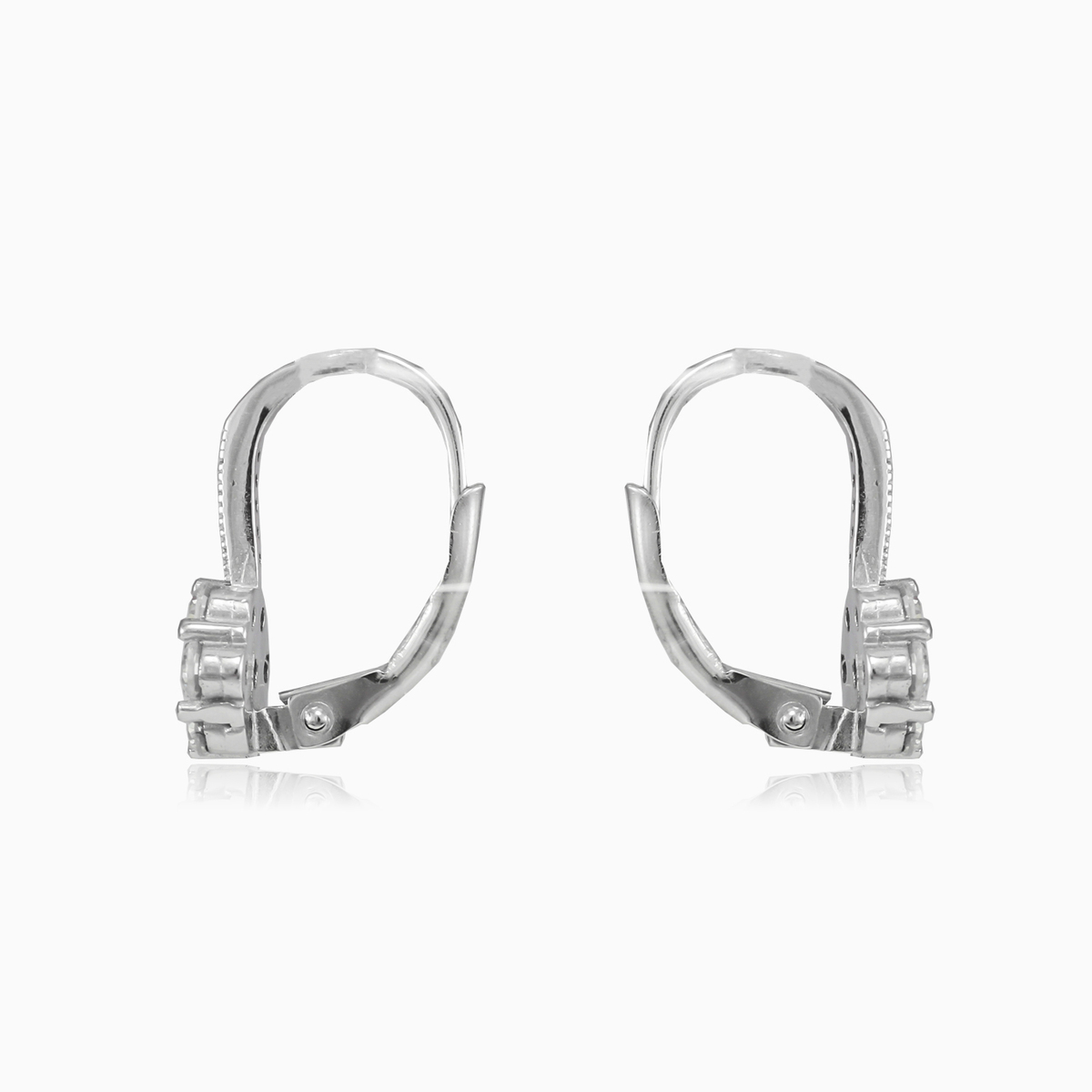 Glänzende Blumenohrringe Frauen Ohrringe Shine bright N.2