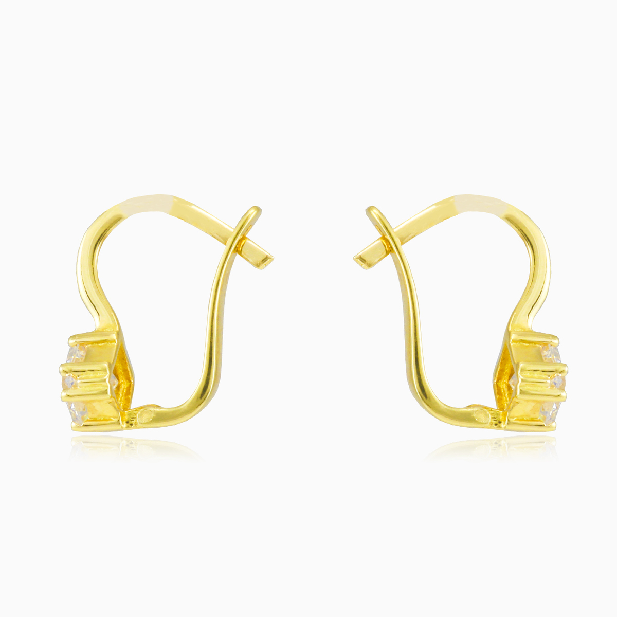 Prinzessin-Kristalltropfen-Ohrringe Frauen Ohrringe Lustrous N.2