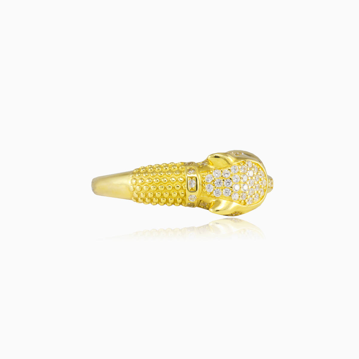 Panther gold ring unisex Rings Lustrous N.3