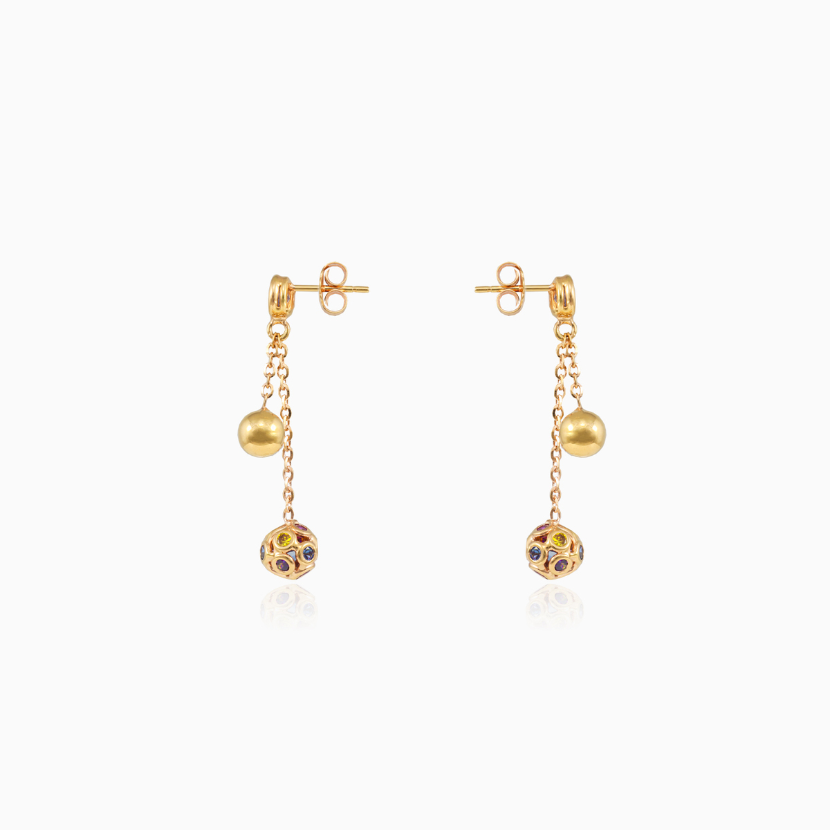 Boucles d'oreilles Mosaico suspendues femme Boucles d'oreilles Mosaico N.2