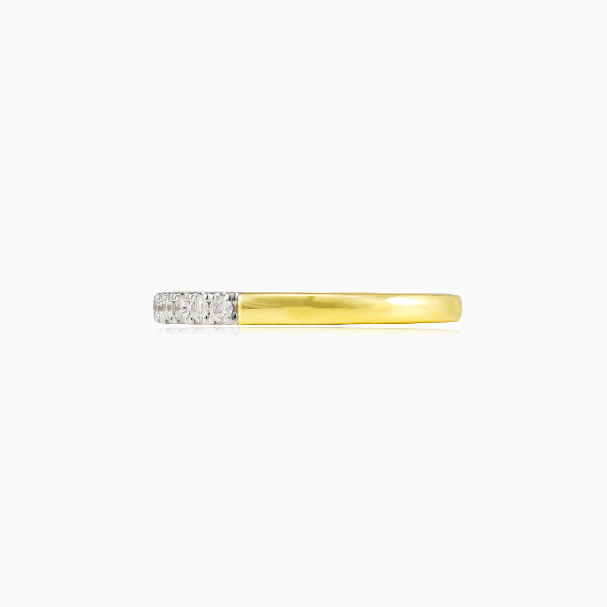 One line diamond ring Женские Обручальные кольца Brillantino N.2