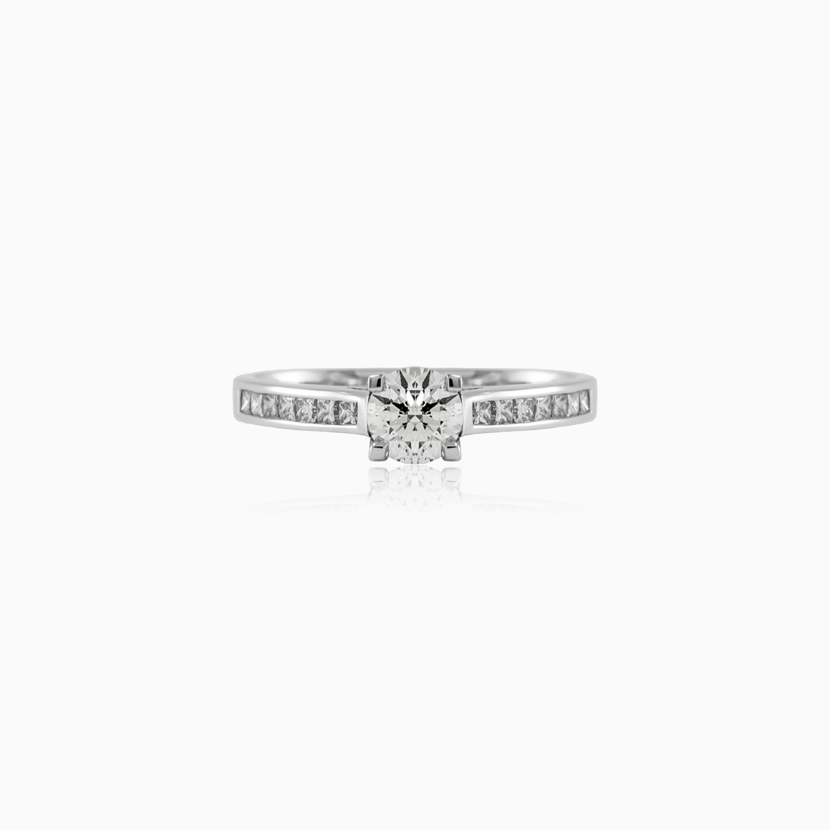 Anillo de compromiso de diamantes Léonie mujer Anillos de compromiso Brillantino N.1