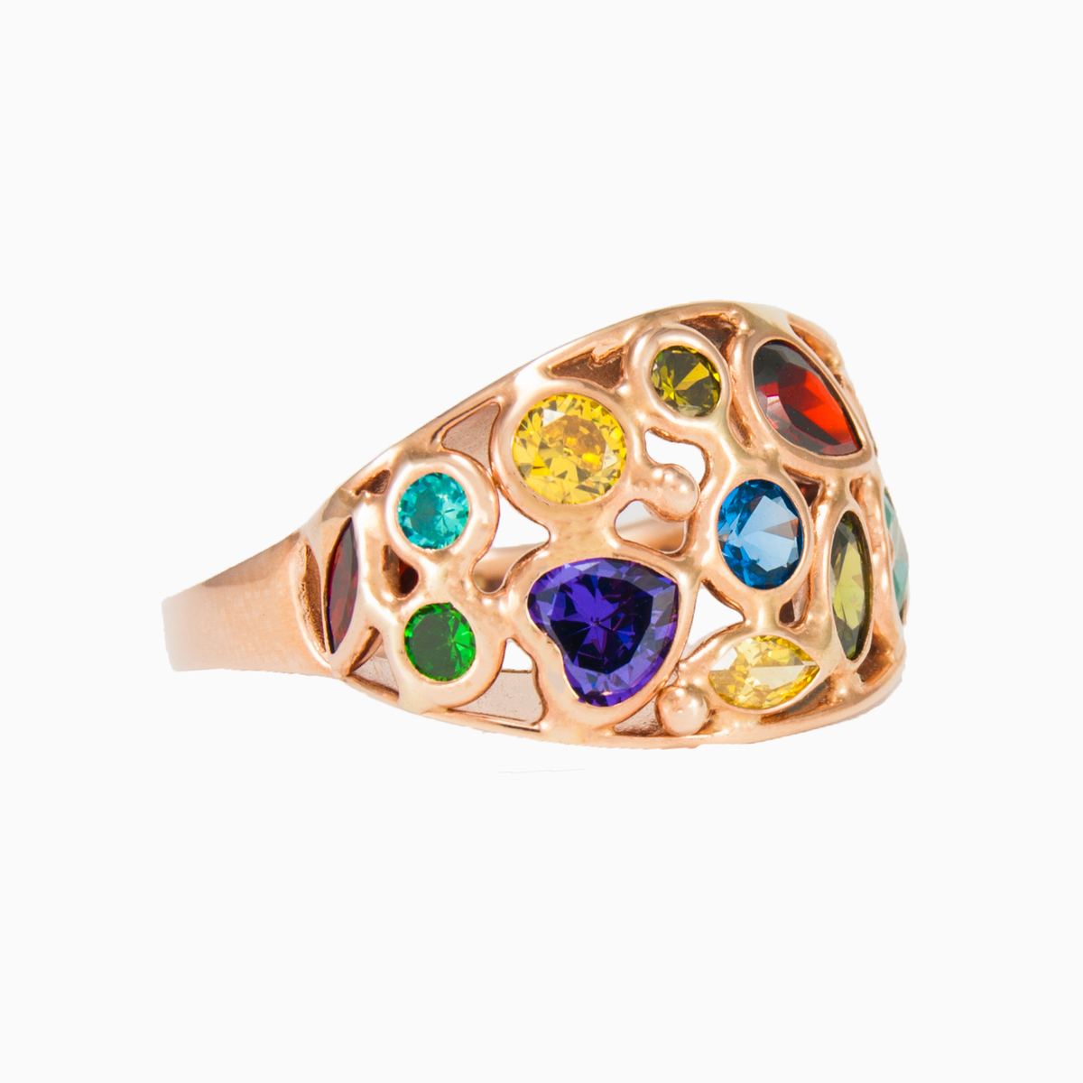 Mosaico ovaler Ring Frauen Ringe Mosaico N.2