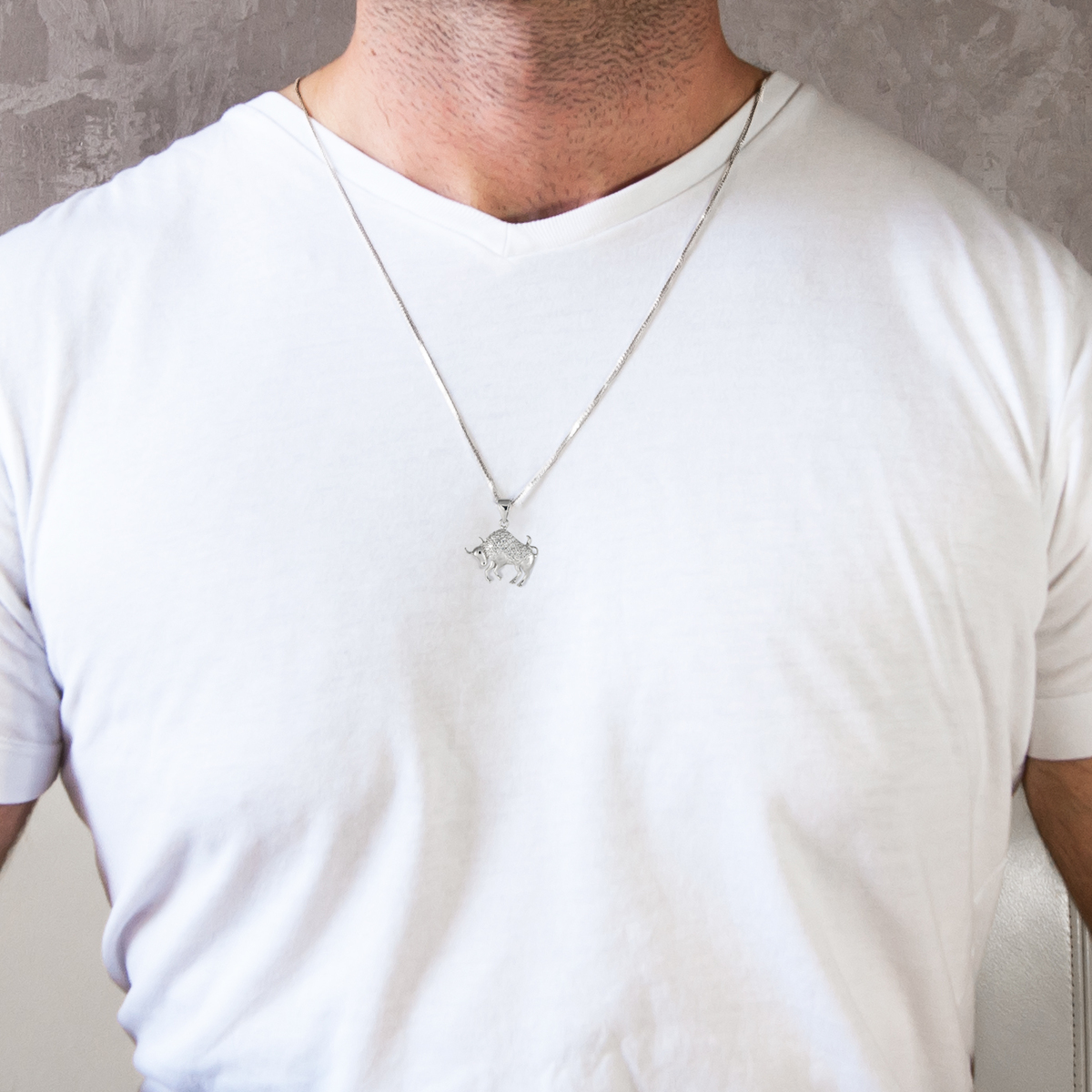 Сверкающий Телец unisex Подвески Animale N.3